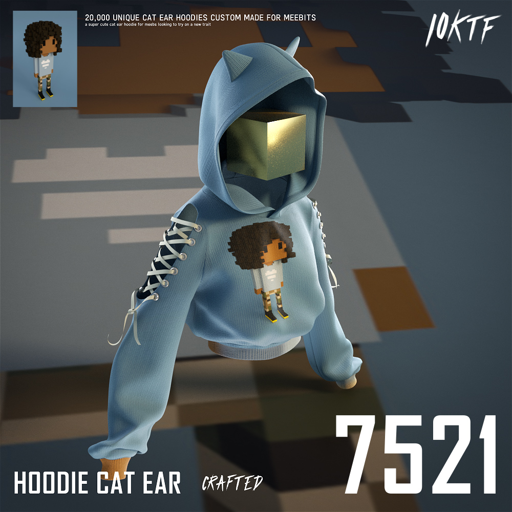 Meebit Cat Ear Hoodie #7521