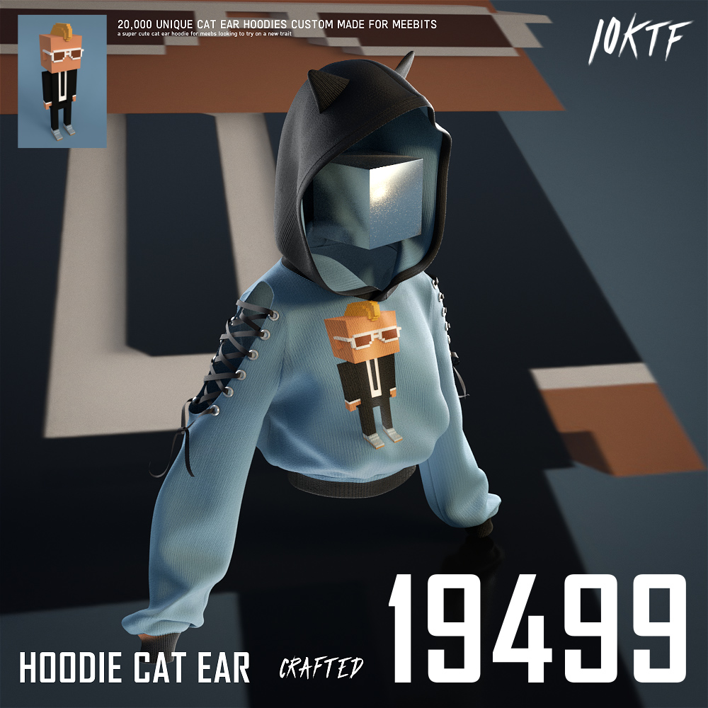 Meebit Cat Ear Hoodie #19499